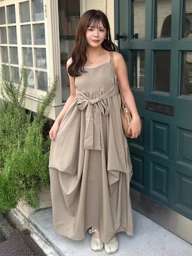 「キレイめコーデ」｜「アイテム（サンダル）」を使った、maruさん（レディース・151cm）の夏コーディネート