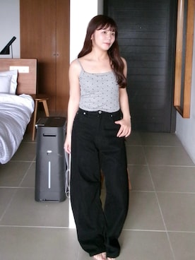 「Mili affinity（ミリアフィニティー）のアイテム」を使った、maruさん（レディース・151cm）の春コーディネート