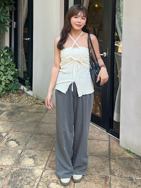 「CLEA（クレア）のアイテム」を使った、maruさん（レディース・151cm）の秋コーディネート