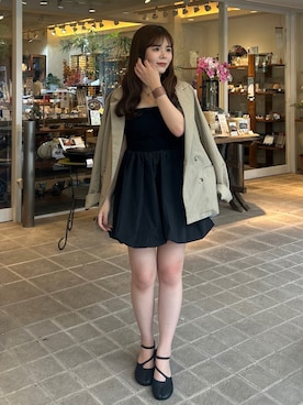 「アイテム（テーラードジャケット）」を使った、maruさん（レディース・151cm）の秋コーディネート