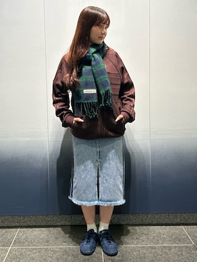 「クセニア・シュナイダー」｜INさん（レディース・154cm）の秋コーディネート
