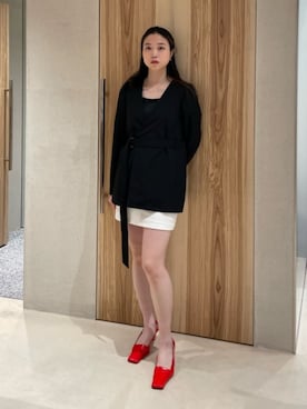 「ATTISESSION（アティセッション）のアイテム（ジャケット/アウター）」を使った、oomotoさん（レディース・162cm）の冬コーディネート