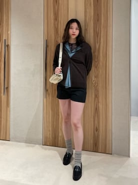 ATTISESSION＞ラップ スカート ショートパンツを使った人気