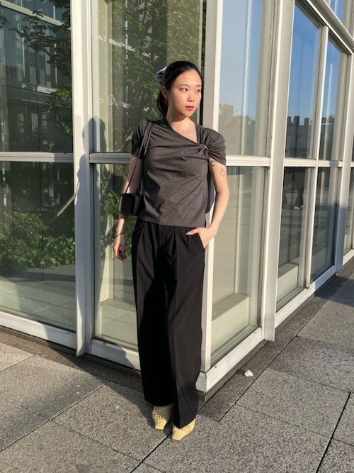 セール】＜ATTISESSION＞コットン リング Tシャツ（Tシャツ