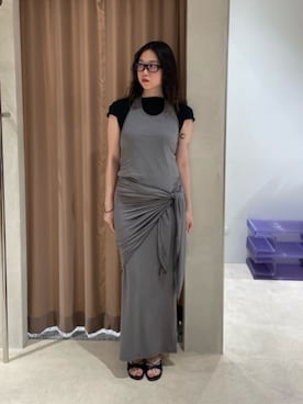 「ATTISESSION（アティセッション）のアイテム」を使った、oomotoさん（レディース・163cm）の夏コーディネート