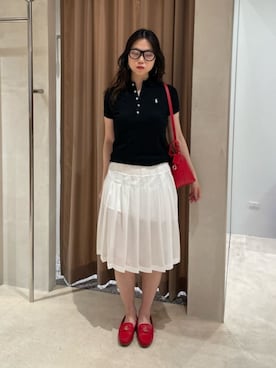 「ATTISESSION（アティセッション）のアイテム」を使った、oomotoさん（レディース・163cm）の夏コーディネート