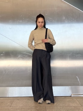 Saraさん（レディース・166cm）の冬コーディネート