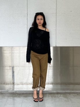 「ATTISESSION（アティセッション）のアイテム」を使った、Saraさん（レディース・166cm）の春コーディネート