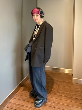 「arth（アース）のアイテム」を使った、サトエリさん（レディース・155cm）の冬コーディネート