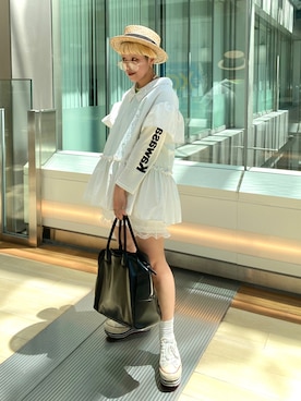 サトエリさん(レディース・155cm)の夏コーディネート