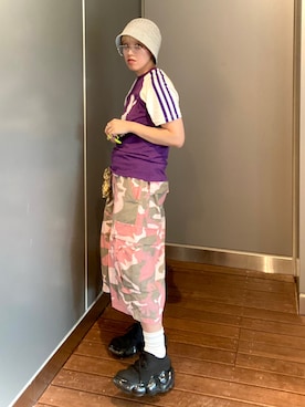 サトエリさん（レディース・155cm）の夏コーディネート