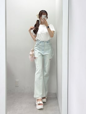 うるし🎀さん（レディース・159cm）の春コーディネート
