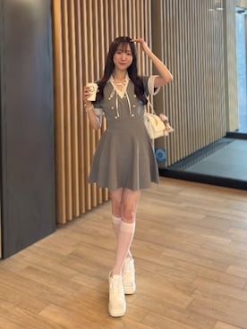 うるし🎀さん（レディース・159cm）の春コーディネート