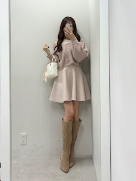 「アイテム（ワンピース/ドレス）」を使った、うるし🎀さん（レディース・159cm）の冬コーディネート