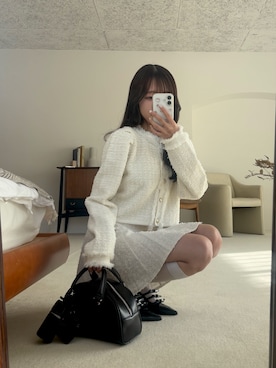 「one after another NICE CLAUP（ワンアフターアナザーナイスクラップ）のアイテム」を使った、うるし🎀さん（レディース・159cm）の冬コーディネート