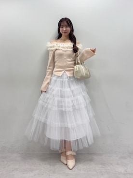 「アイテム（パンプス）」を使った、うるし🎀さん（レディース・159cm・20代）の冬コーディネート