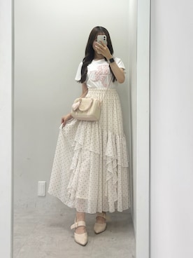 うるしさん（レディース・159cm）の夏コーディネート