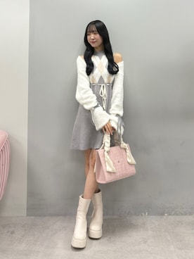 「アイテム（ワンピース）」を使った、うるし🎀さん（レディース・159cm）の秋コーディネート