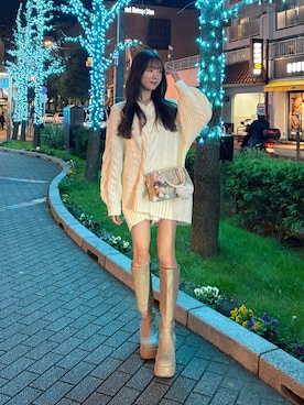 うるし🎀さん（レディース・159cm）の冬コーディネート