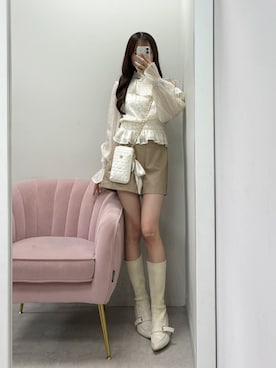 うるし🎀さん（レディース・159cm）の春コーディネート