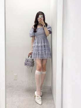 「one after another NICE CLAUP（ワンアフターアナザーナイスクラップ）のアイテム」を使った、うるし🎀さん（レディース・159cm）の春コーディネート