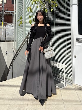「ロングブーツ」｜うるし🎀さん（レディース・159cm・20代）の秋コーディネート