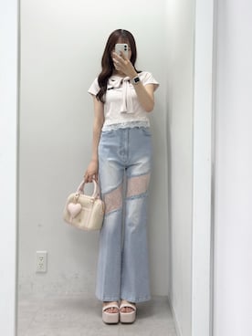 うるし🎀さん（レディース・159cm）の春コーディネート