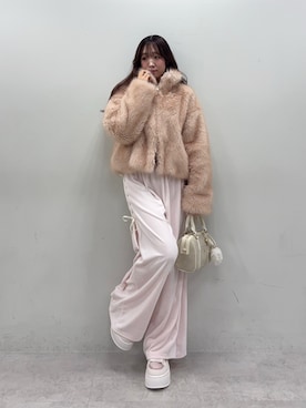 「アイテム（ボストンバッグ）」を使った、うるし🎀さん（レディース・159cm・20代）の秋コーディネート