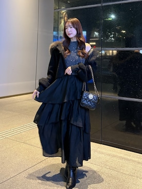 「アイテム（ワンピース/ドレス）」を使った、うるし🎀さん（レディース・159cm）の秋コーディネート