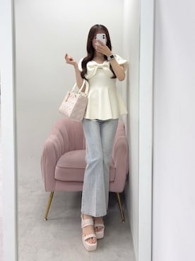 うるし🎀さん（レディース・159cm）の春コーディネート