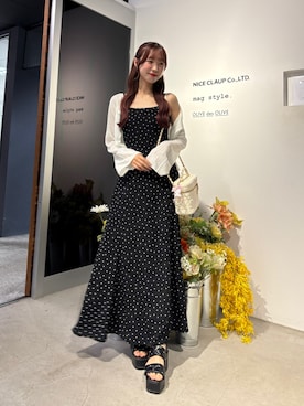 「アイテム（ワンピース/ドレス）」を使った、うるし【159cm/骨格ナチュラル】さん（レディース・159cm）の夏コーディネート
