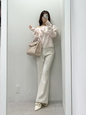 「アイテム（トートバッグ）」を使った、うるし🎀さん（レディース・159cm・20代）の冬コーディネート