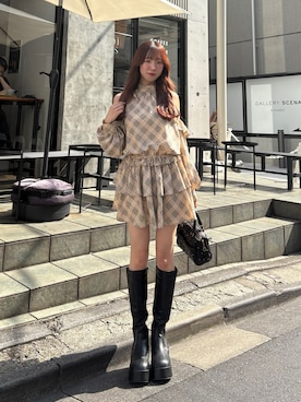 「アイテム（ワンピース/ドレス）」を使った、うるし🎀さん（レディース・159cm・20代）の夏コーディネート