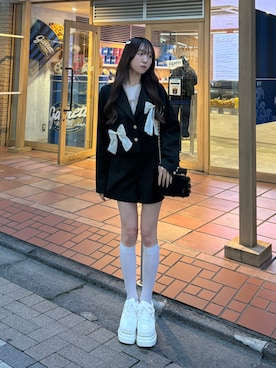 うるし🎀さん（レディース・159cm）の春コーディネート