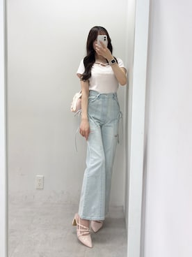 うるし🎀さん（レディース・159cm）の春コーディネート