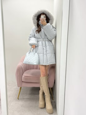 うるし🎀さん（骨格ナチュラル・レディース・159cm）の秋コーディネート