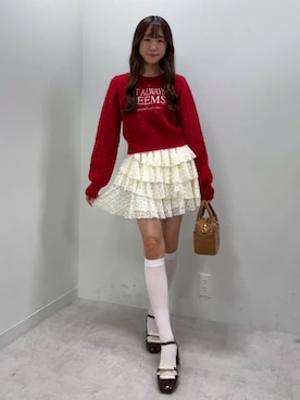「nice claup」｜うるし【159cm/骨格ナチュラル】さん（レディース・159cm・20代）の秋コーディネート