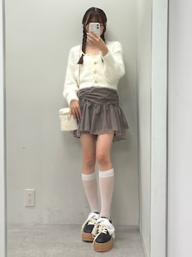 「nice claup」｜うるし【159cm/骨格ナチュラル】さん（レディース・159cm・20代）の秋コーディネート