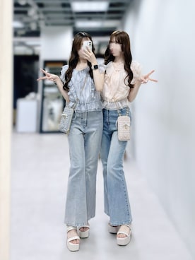 うるしさん(レディース・159cm)の夏コーディネート