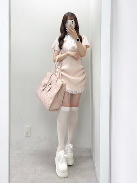 うるし🎀さん（レディース・159cm）の春コーディネート