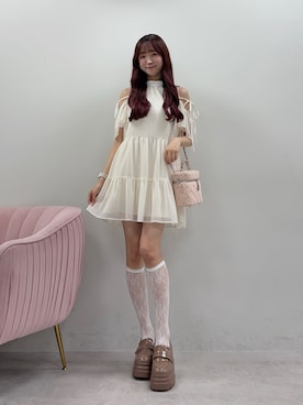 「アイテム（ワンピース/ドレス）」を使った、うるし【159cm/骨格ナチュラル】さん（レディース・159cm）の夏コーディネート