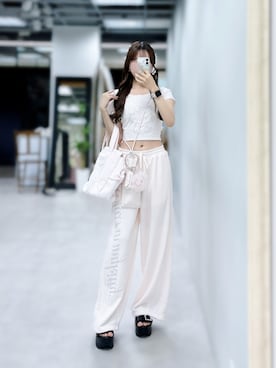 うるしさん(レディース・159cm)の夏コーディネート