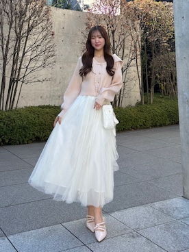 「one after another NICE CLAUP（ワンアフターアナザーナイスクラップ）のアイテム」を使った、うるし🎀さん（レディース・159cm）の冬コーディネート