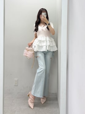 うるし🎀さん（レディース・159cm）の春コーディネート