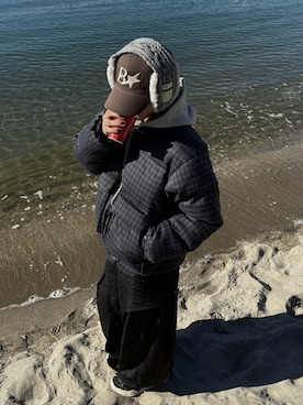 「フード」｜Yuichi さん（メンズ・179cm）の秋コーディネート