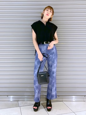 TAMUさん（レディース・172cm）の夏コーディネート