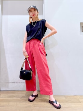 「アイテム（その他）」を使った、TAMUさん（レディース・171cm）の冬コーディネート