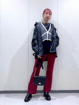 TAMUさん(レディース・172cm)の秋コーディネート