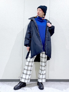 TAMUさん(レディース・172cm)の冬コーディネート