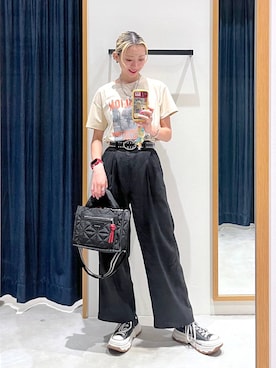 TAMUさん（レディース・171cm）の春コーディネート